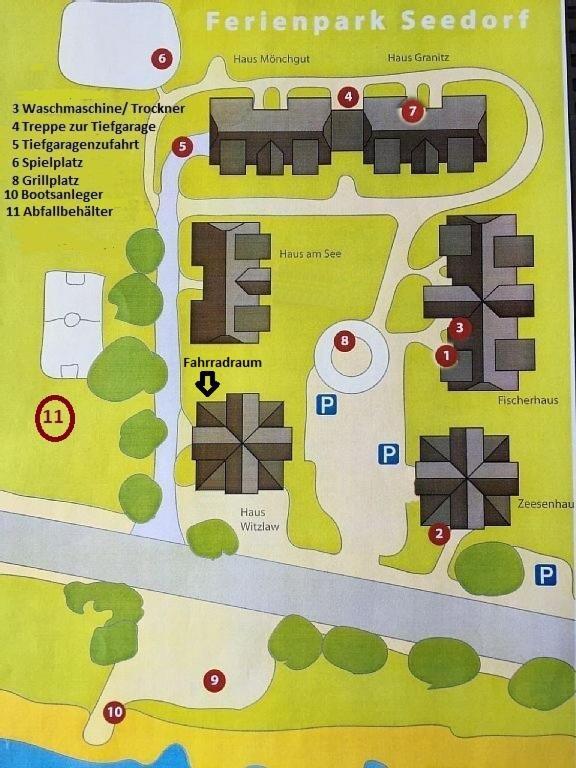 Ferienwohnung 5 Im Haus Am See ゼリン エクステリア 写真